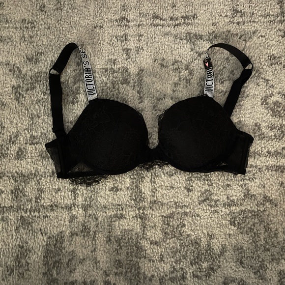 VS bombshell shine strap push-up bra - Picture 2 of 4